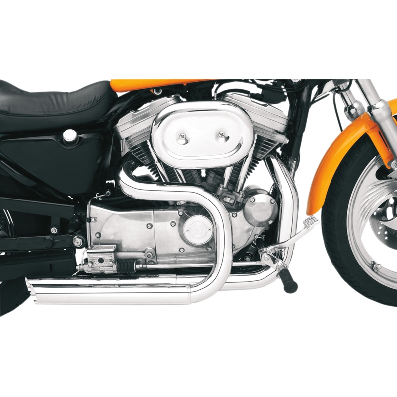 BASSANI XHAUST Pro-Street Heat Shield Pro-Street Systems Chrome Heat Shield