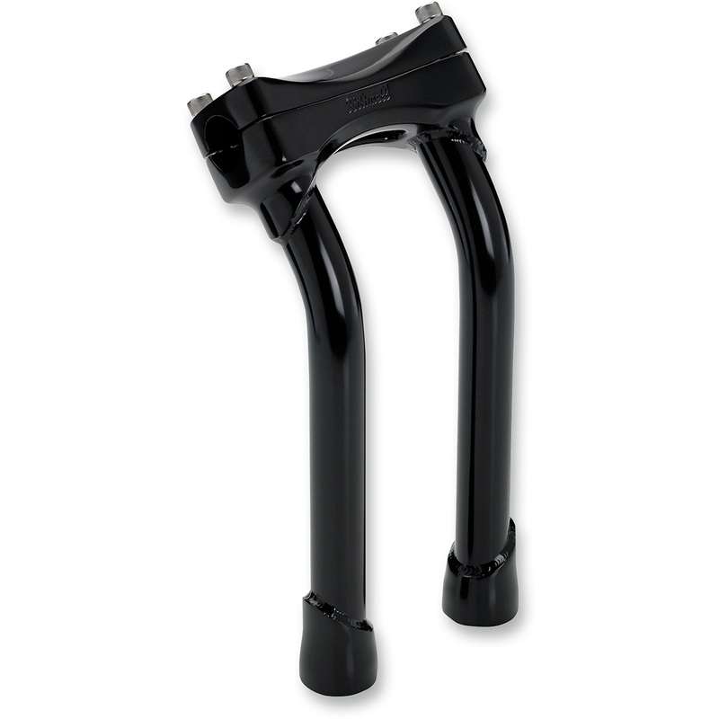 BILTWELL Black 10 Murdock Pullback Risers Murdock Handlebar Riser