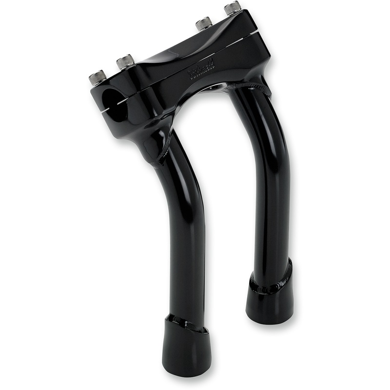 BILTWELL Black 8 Murdock Pullback Risers Murdock Handlebar Riser