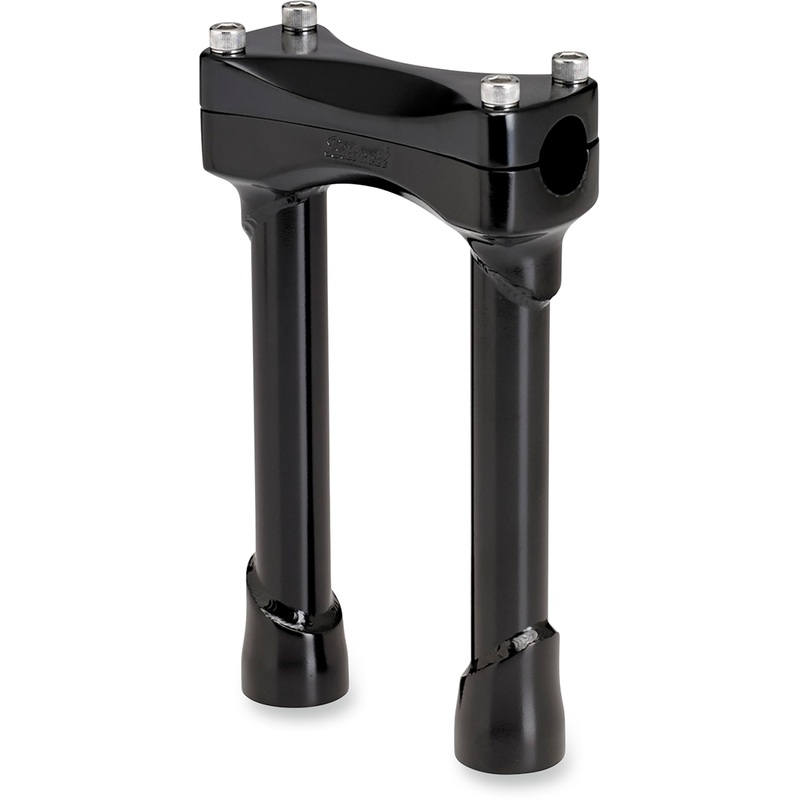 BILTWELL Black 8 Murdock Risers Murdock Handlebar Riser