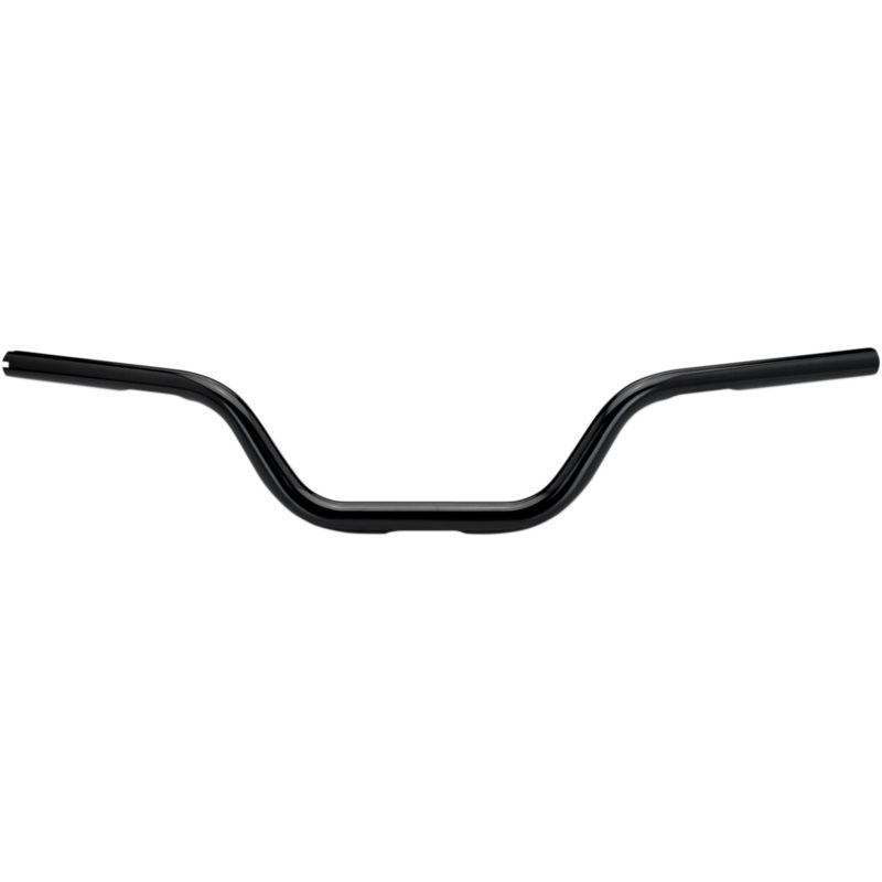BILTWELL Black Oversized Tracker High Handlebar for Throttle-By-Wire Tracker O/S Handlebar