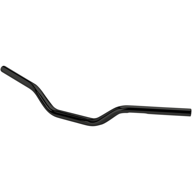 BILTWELL Black Oversized Tracker Mid Handlebar Tracker O/S Handlebar