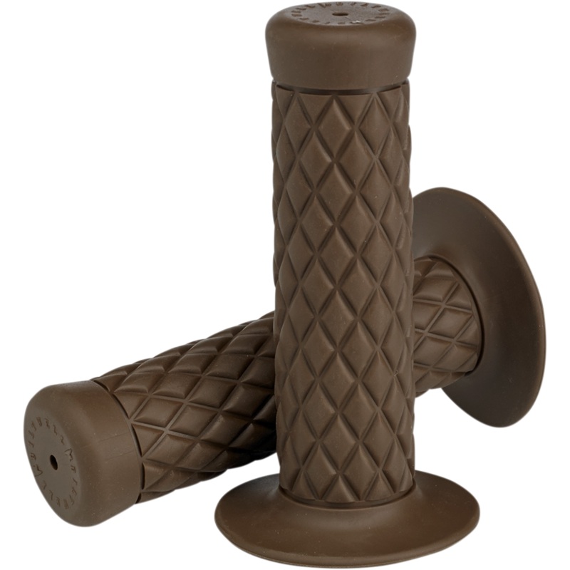 BILTWELL Chocolate 1 Thruster Grips Thruster Bar Grips