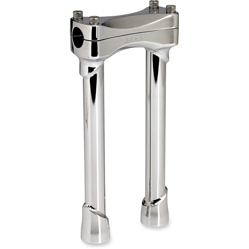 BILTWELL Chrome 10 Murdock Risers Murdock Handlebar Riser