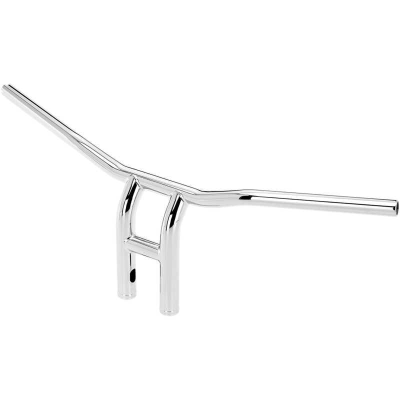 BILTWELL Chrome 10 Tyson XL Pullback Handlebar for Throttle-By-Wire 1 Throttle-By-Wire Handlebar