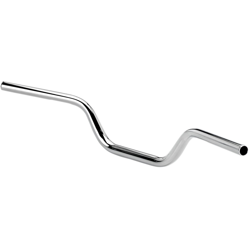 BILTWELL Chrome Oversized Tracker High Handlebar Tracker O/S Handlebar