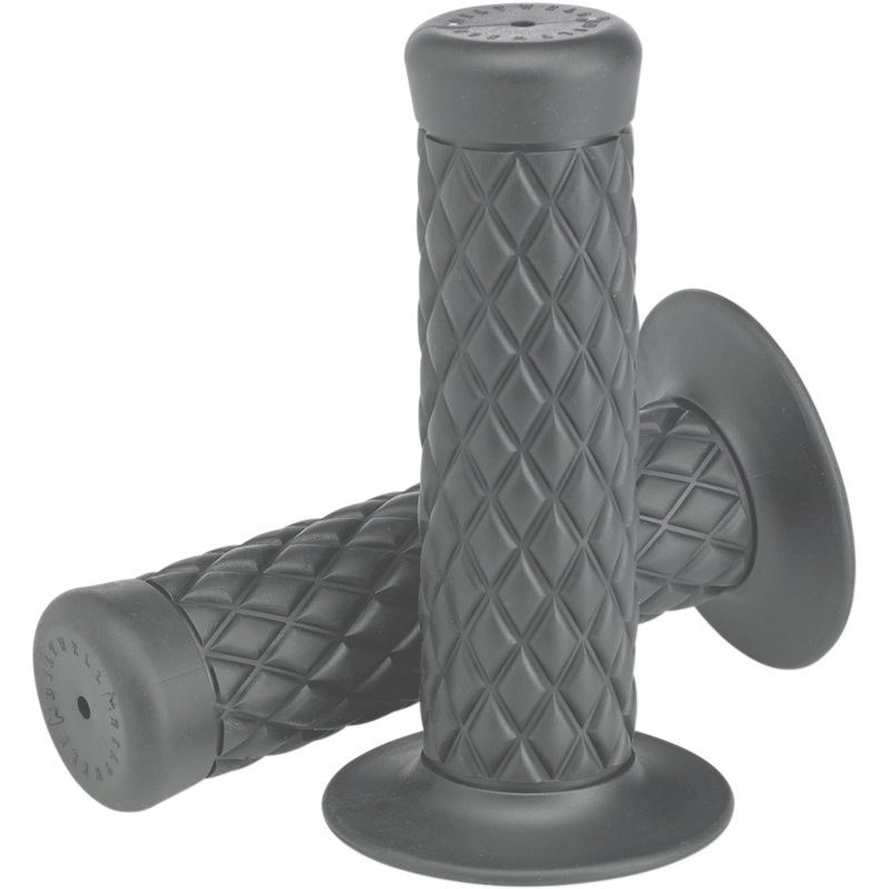 BILTWELL Gray 1 Thruster Grips Thruster Bar Grips