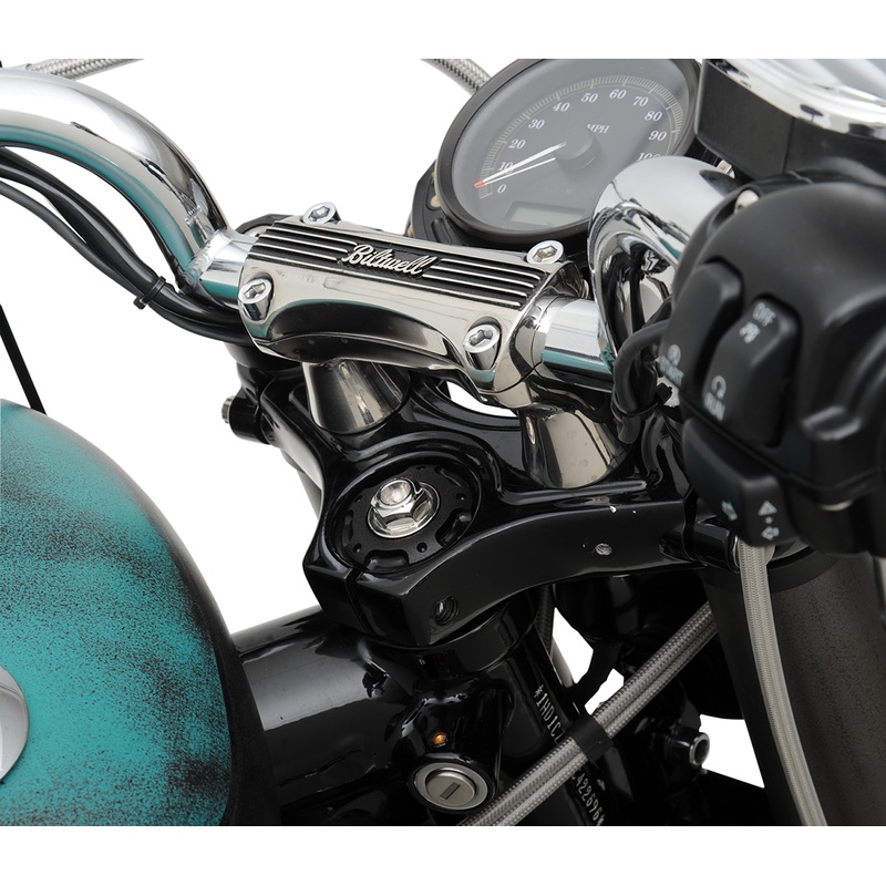 BILTWELL Polished 2 Thunder Risers 2 Thunder Handlebar Riser