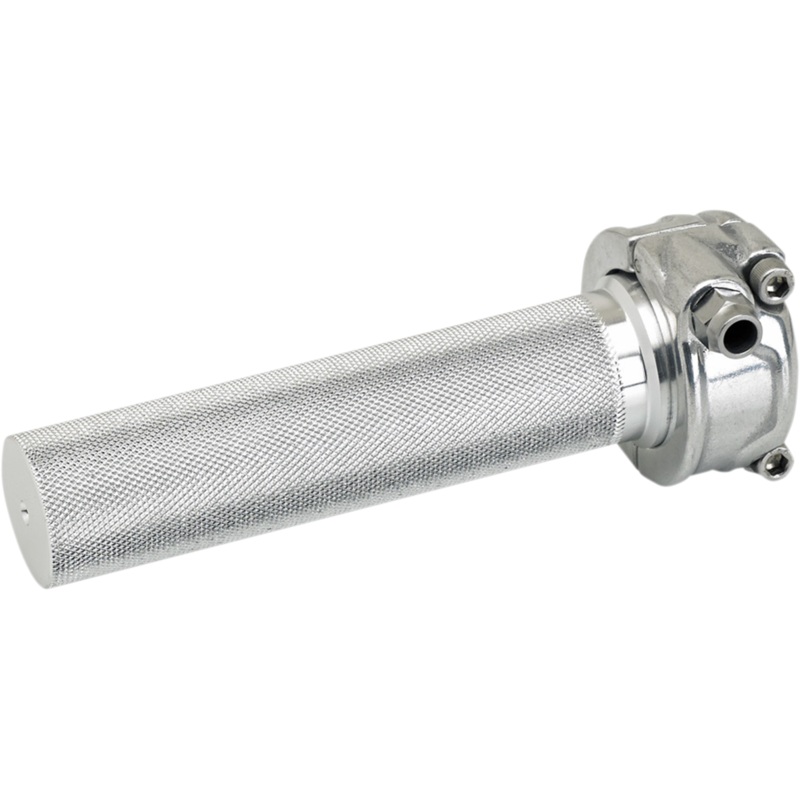 BILTWELL Polished Whiskey Single Throttle 1 Whiskey Throttle Assembly