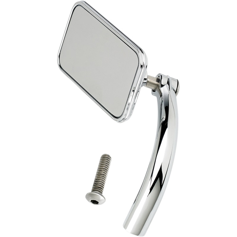 BILTWELL Rectangular Mirror – Chrome Utility Mirror