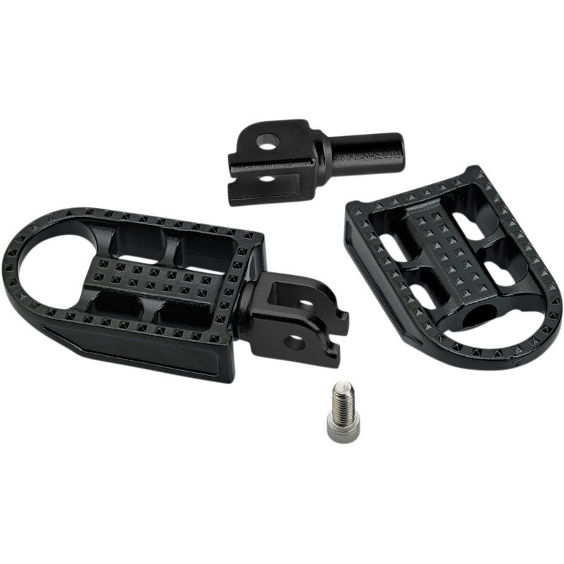 BILTWELL Mushman Step Footpegs – Black – Softail Mushman Footpegs