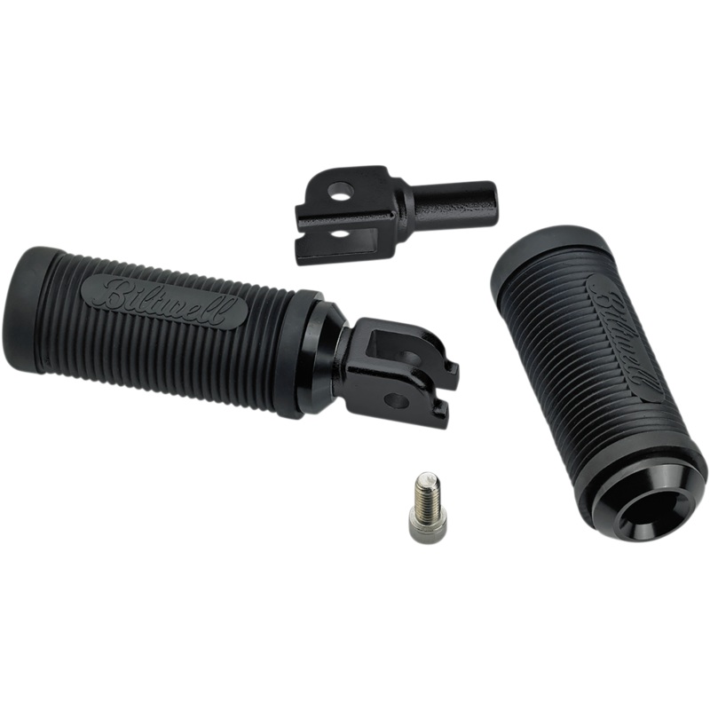 BILTWELL Norman Foot Pegs – Black – Softail Norman Footpegs