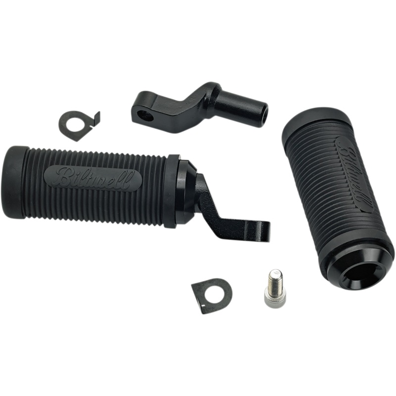 BILTWELL Norman Step Foot Pegs – Black Norman Footpegs