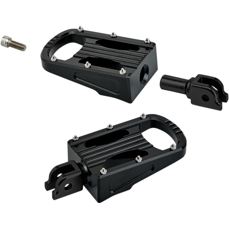 BILTWELL Punisher Footpeg – Black – Softail Punisher Footpeg