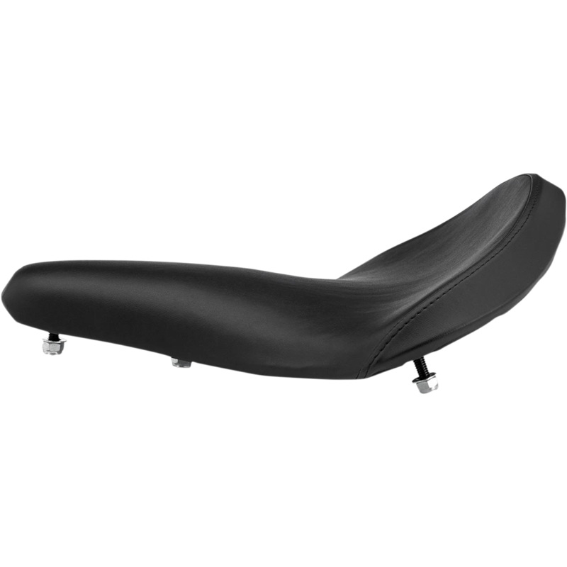 BILTWELL Solo 2 Seat – Black – Smooth Solo 2 Seat  Plain