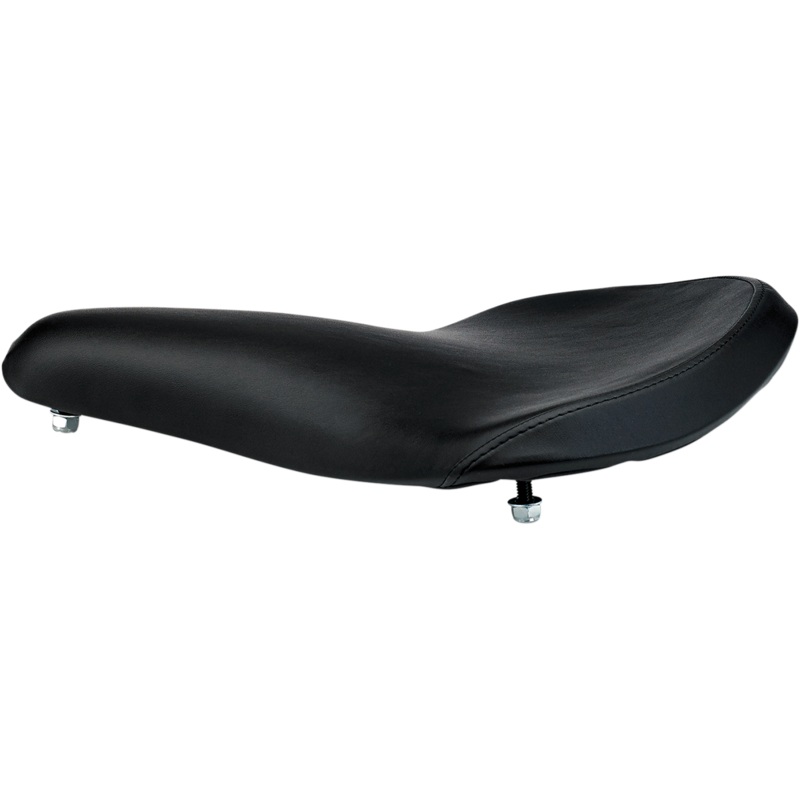 BILTWELL Solo Seat – Black – Smooth Spring Solo Seat