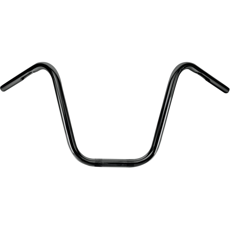 BURLY BRAND Black 12 Narrow Ape Handlebar 1 Narrow Bottom Ape Hanger Handlebar