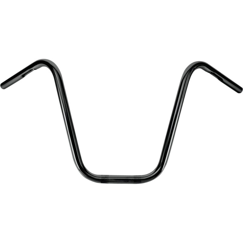 BURLY BRAND Black 14 Narrow Ape Handlebar 1 Narrow Bottom Ape Hanger Handlebar