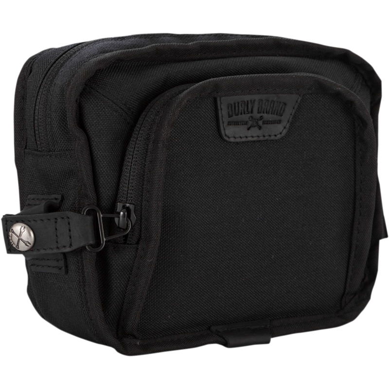 BURLY BRAND Handlebar Bag – Black Handlebar Bag