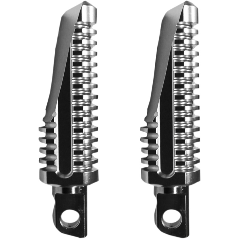 BURLY BRAND Havoc Footpegs – Clear Anodized Havoc Footpegs