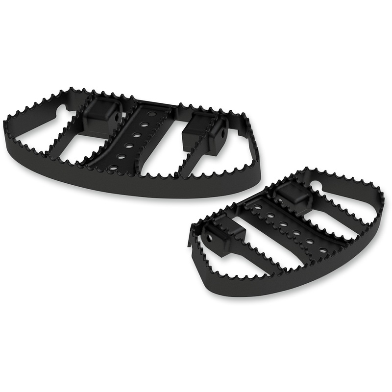BURLY BRAND MX Passenger Floorboards MX Style Driver and Passenger Floorboards