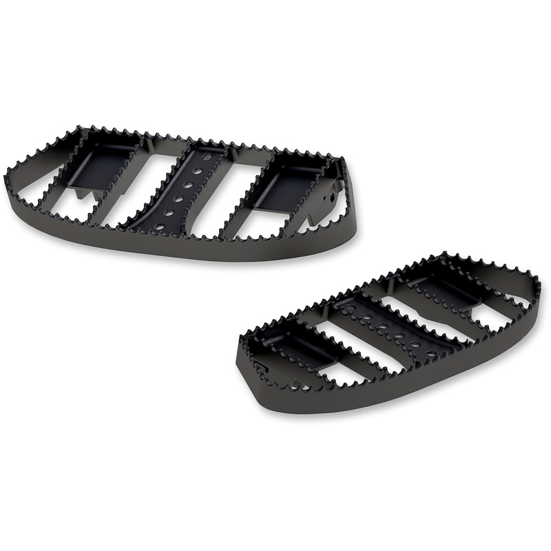 BURLY BRAND MX Rider Floorboards MX Style Driver and Passenger Floorboards