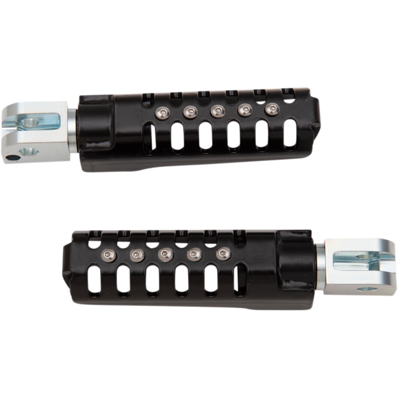 BURLY BRAND Razorback Passenger Footpegs – Black Razorback Footpegs