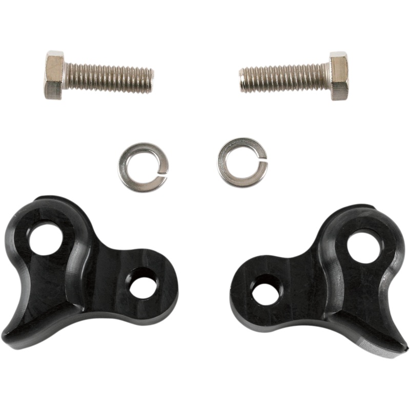 BURLY BRAND Rear Lowering Kit – Black – Lowers 1 – ’02-’08 FL Rear Lowering Kit