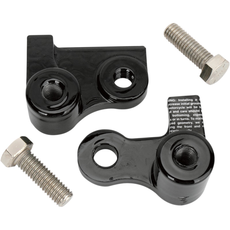 BURLY BRAND Rear Lowering Kit – Black – Lowers 1 – ’06-’17 FXD Rear Lowering Kit