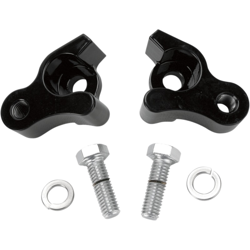 BURLY BRAND Rear Lowering Kit – Black – Lowers 1 – ’09-’16 FL Rear Lowering Kit