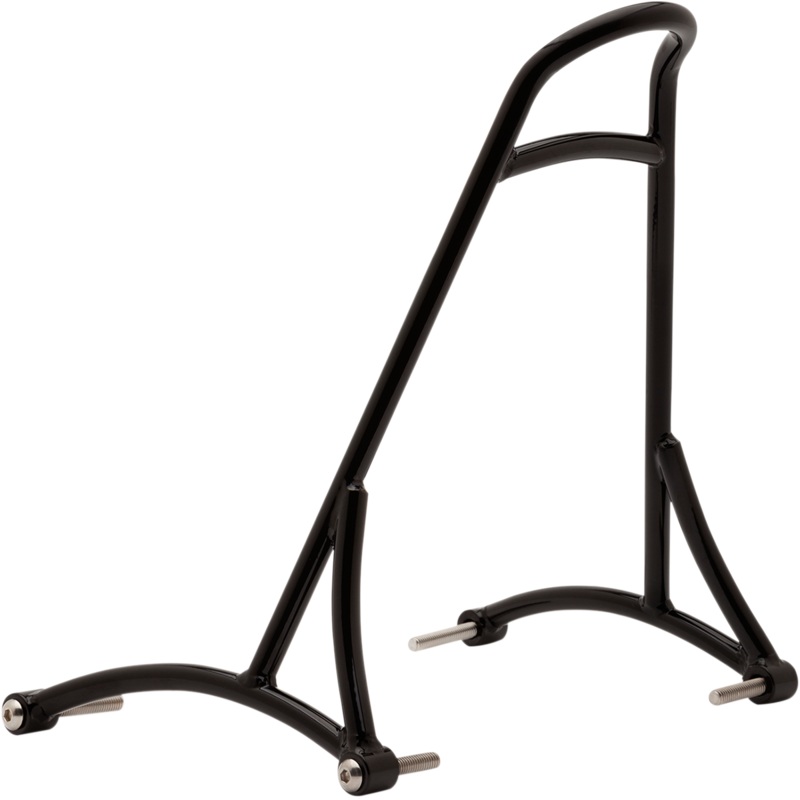 BURLY BRAND Sissy Bar – Short – Black – Touring Short Sissy Bar