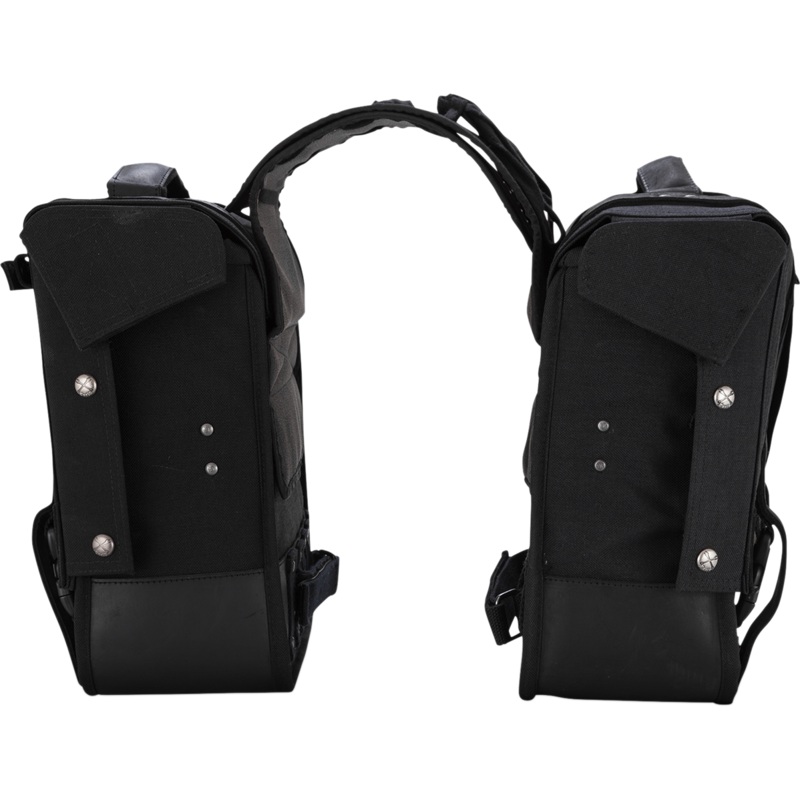 BURLY BRAND Throw-Over Saddleback – Black Throw-over Saddlebag