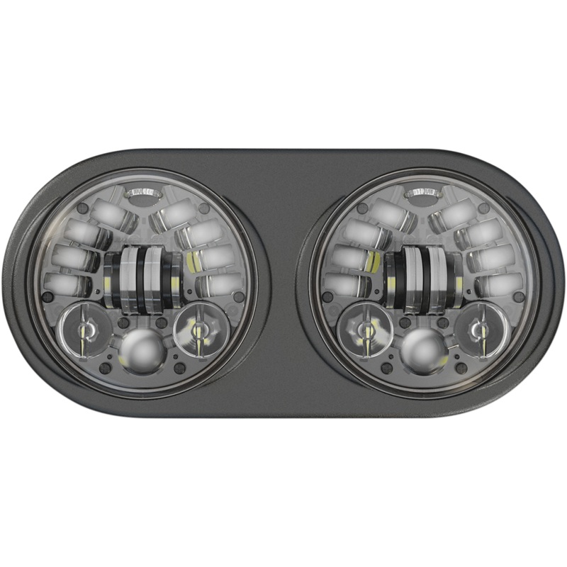 CUSTOM DYNAMICS Adaptive LED Headlamps – Harley Davidson – Black ProBEAM LED Headlamp Assembly