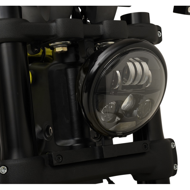 CUSTOM DYNAMICS ProBEAM LED Headlamp 5-3/4 – Black 5.75 ProBEAM LED Headlamp