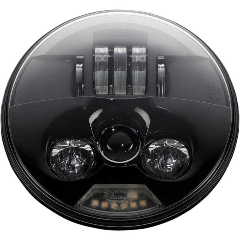 CUSTOM DYNAMICS ProBEAM LED Headlamp 7 – Black 7 ProBeam LED Headlamp