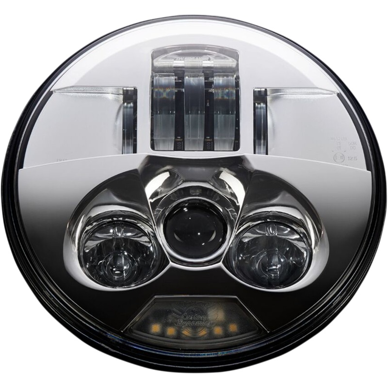 CUSTOM DYNAMICS ProBEAM LED Headlamp 7 – Chrome 7 ProBeam LED Headlamp