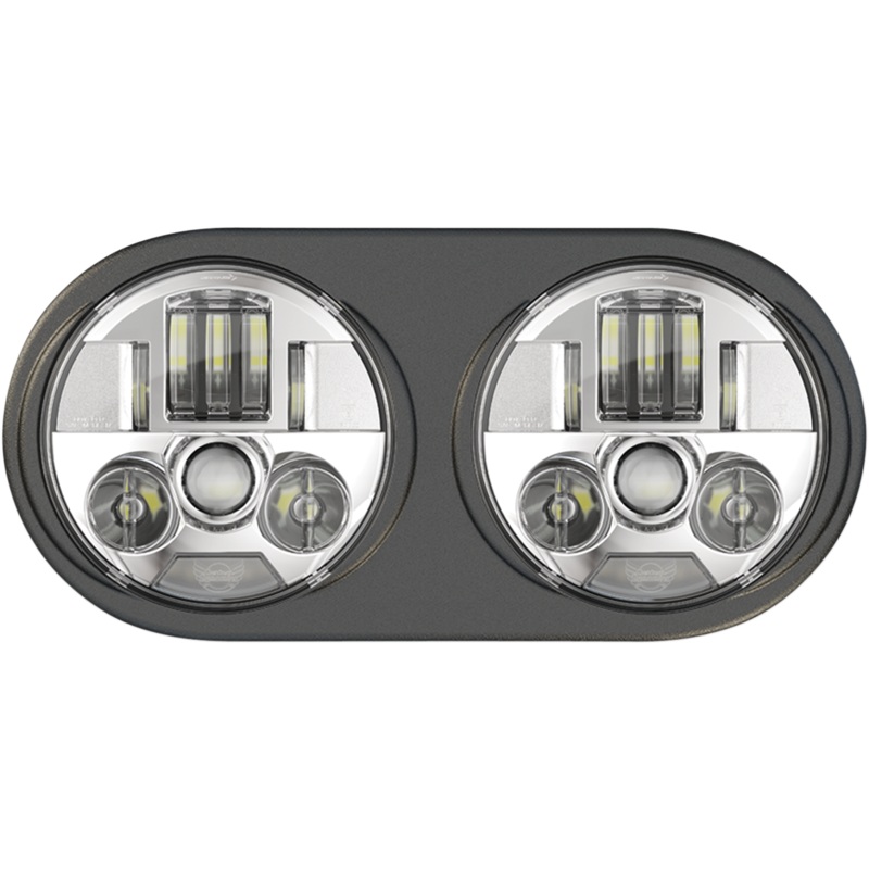 CUSTOM DYNAMICS ProBeam LED Headlamps – FLTR – Chrome ProBEAM LED Headlamp Assembly
