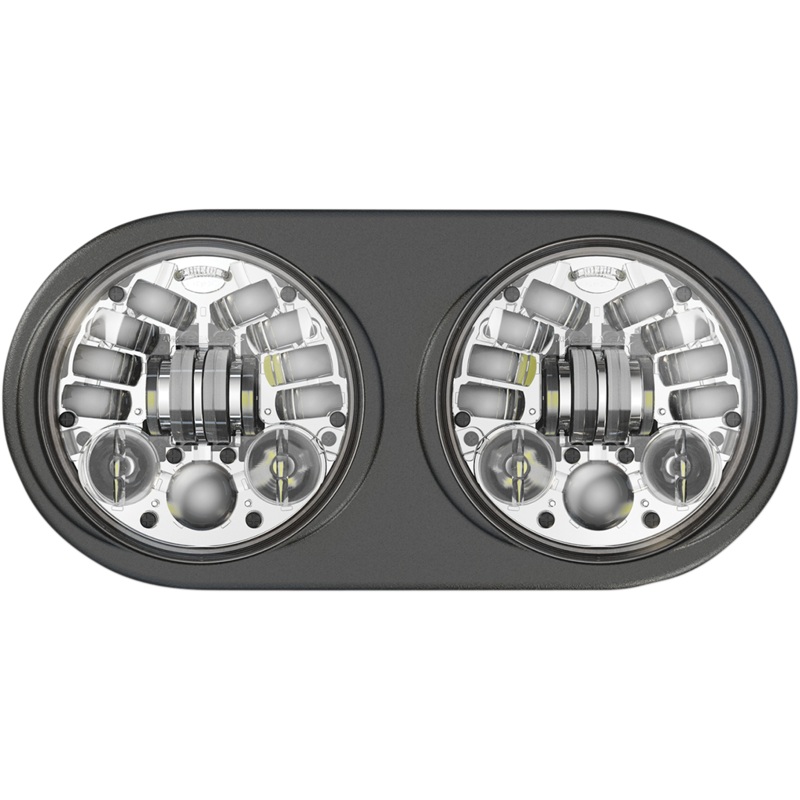 CUSTOM DYNAMICS Adaptive LED Headlamps – Harley Davidson – Chrome ProBEAM LED Headlamp Assembly