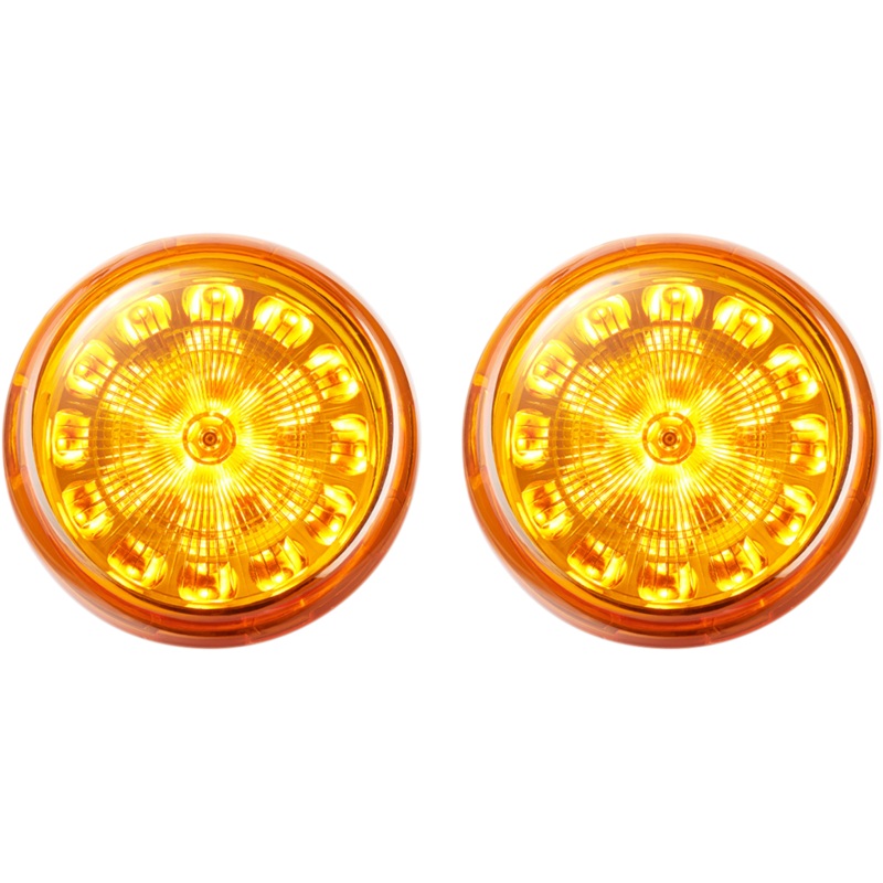 CUSTOM DYNAMICS Bullet Signal Insert – 1156 – Amber ProBEAM Turn Signal Inserts