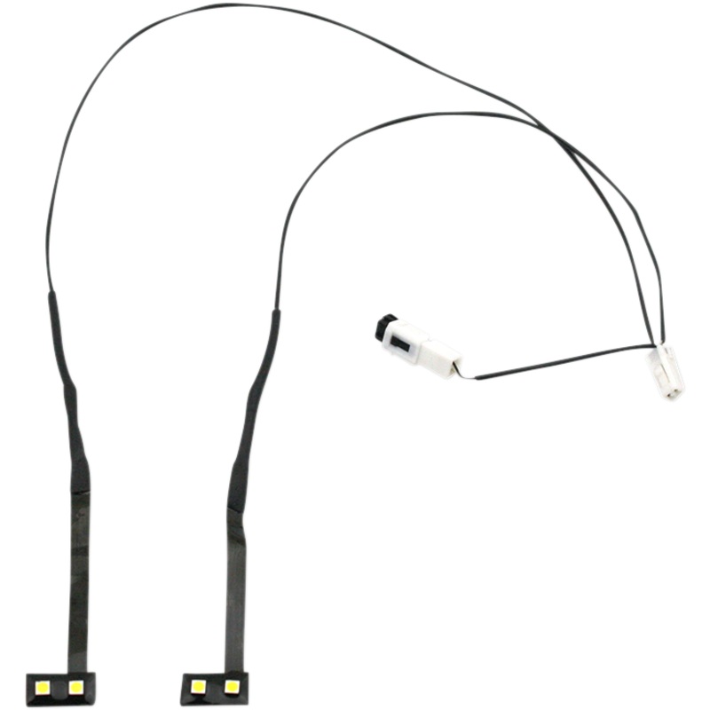 CUSTOM DYNAMICS Fairing Vent Trim LED Light Windshield Vent Trim Light Kit