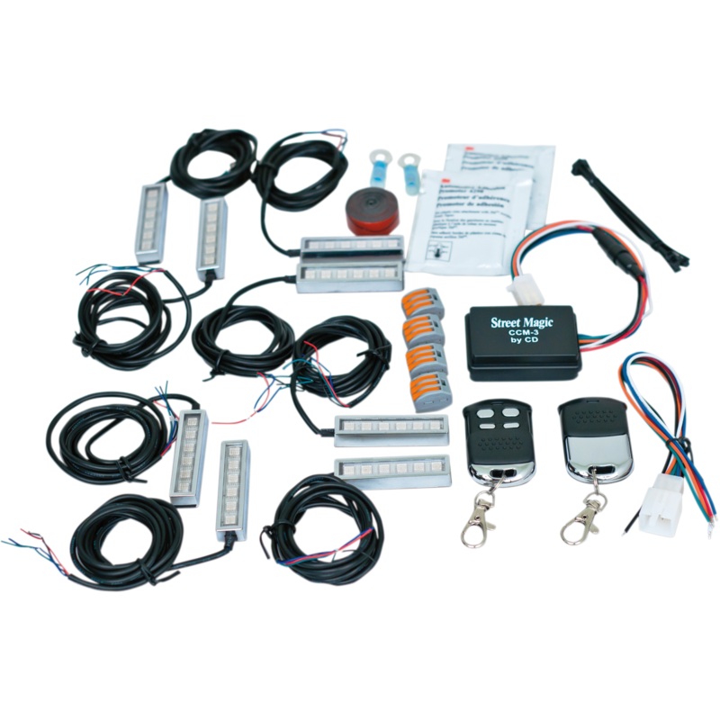 CUSTOM DYNAMICS Magical Wizard Accent Light Super Kit Magical Wizards Color Changing LED Accent Lights Super Kit