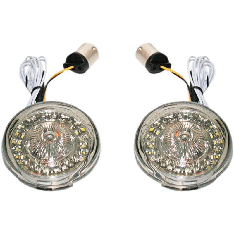 CUSTOM DYNAMICS ProBEAM Dynamic Ringz Turn Signals – HDI 1156 ProBEAM Amber/White Dynamic Ringz