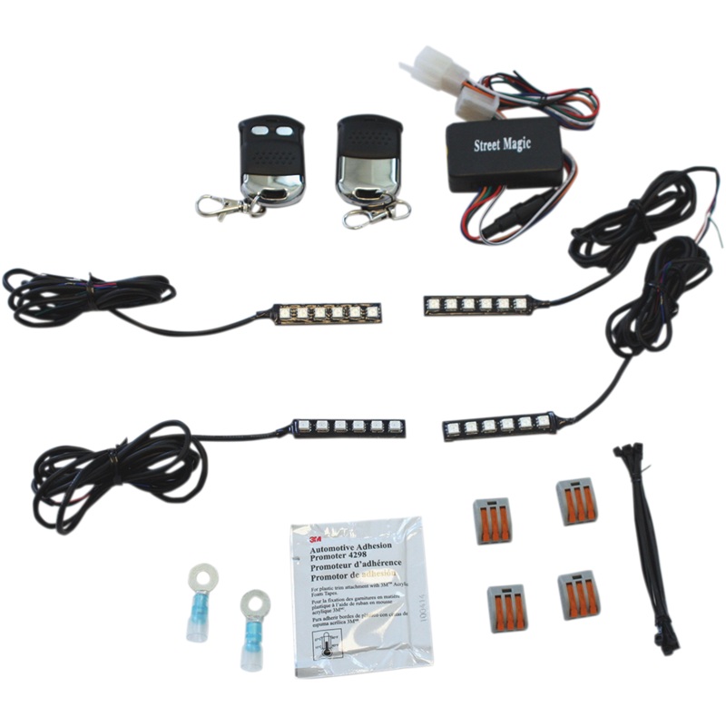 CUSTOM DYNAMICS Slimline Magical Wizards Lights – Standard Slimline Magical Wizards Color Changing LED Accent Lights Kit