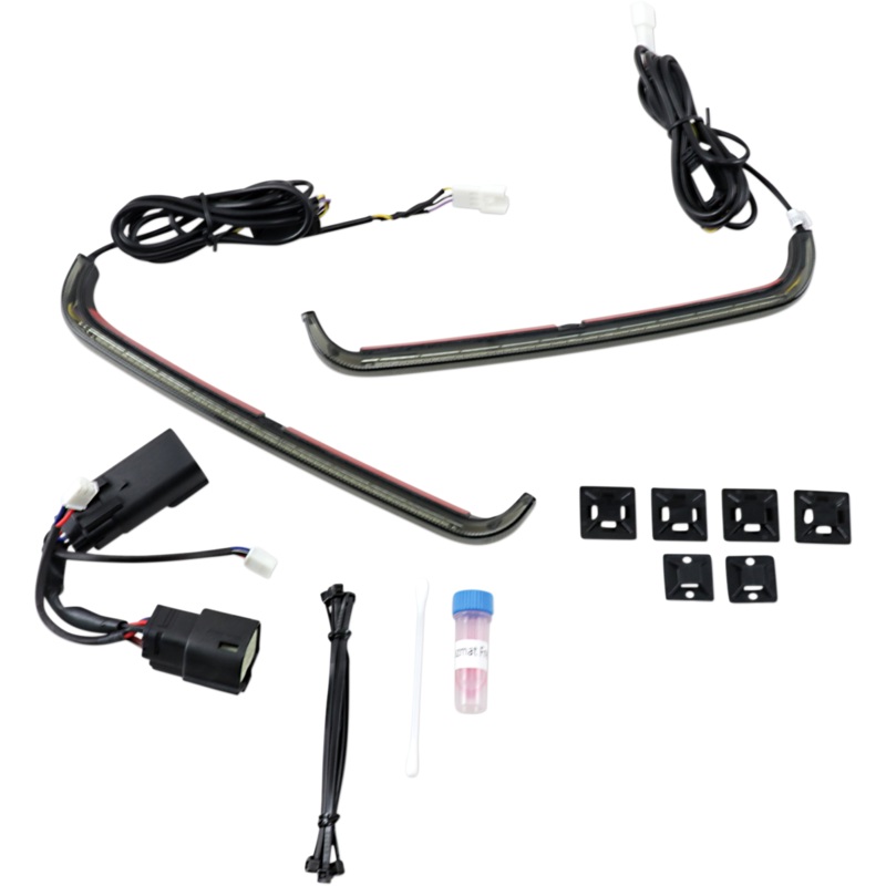 CUSTOM DYNAMICS LED Low-Profile BAGZ Accent Lights – ’09-’13 Smoked Lens LED Low-Profile BAGZ Accent Lights