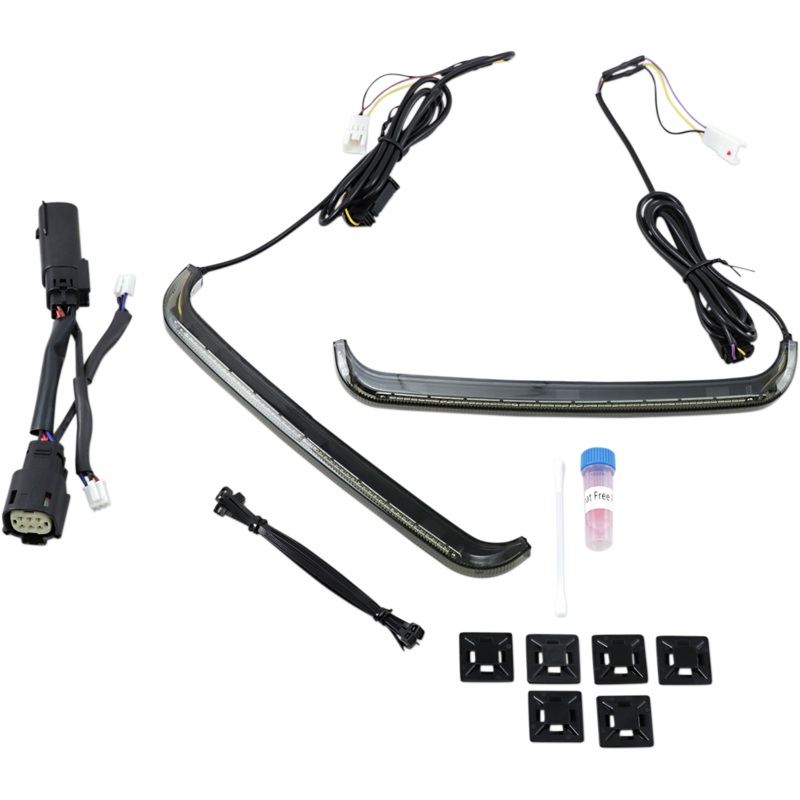 CUSTOM DYNAMICS LED Low-Profile BAGZ Accent Lights – ’10-’13 Smoke Lens LED Low-Profile BAGZ Accent Lights