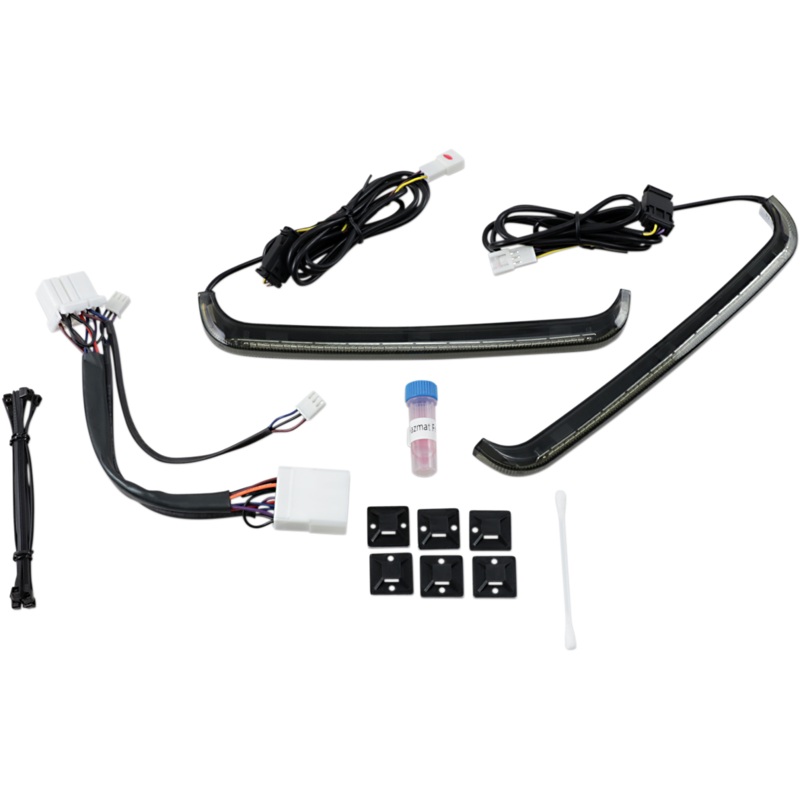 CUSTOM DYNAMICS LED Low-Profile BAGZ Accent Lights – ’97-’13 – Smoke Lens LED Low-Profile BAGZ Accent Lights