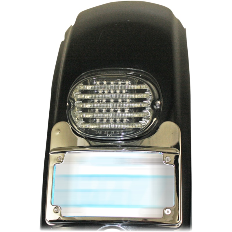 CUSTOM DYNAMICS Lighted Turn Signal Eliminator Kit – Chrome Lighted Turn Signal Eliminator Kit
