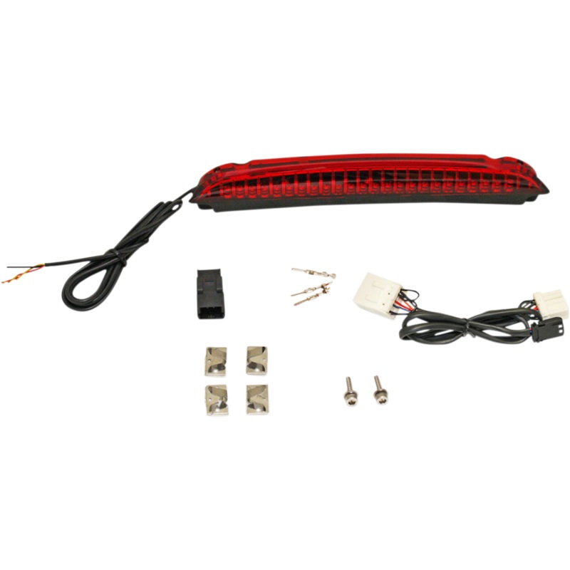 CUSTOM DYNAMICS Luggage Rack Light – Red Dual-Intensity Luggage Rack LED Light Bar