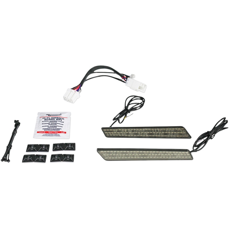 CUSTOM DYNAMICS Saddlebag Latch Lights – ’97-’13 – Smoke Saddlebag Latch  Lights