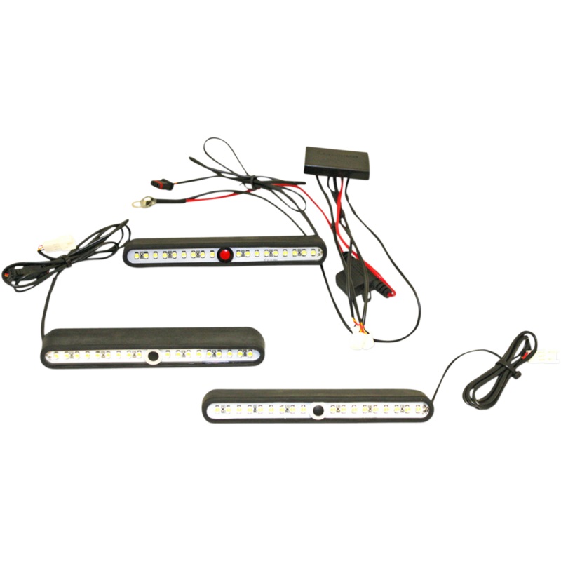 CUSTOM DYNAMICS Tour Pak & Saddlebag Light Kit Interior Tour Pak & Saddlebag LED Light Kit